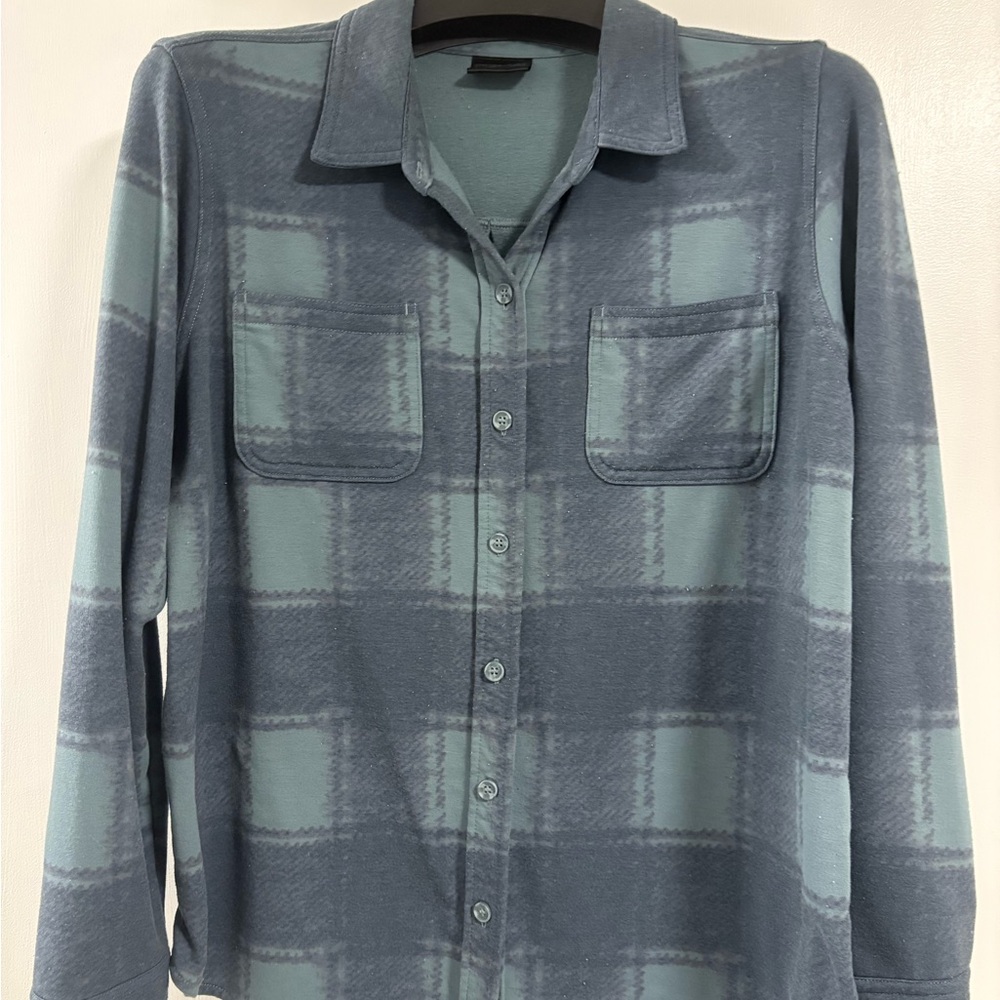 Women’s Blue & Grey flannel
